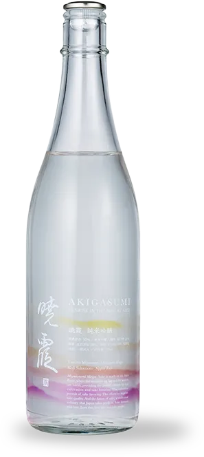純米吟醸酒「暁霞 -AKIGASUMI-」