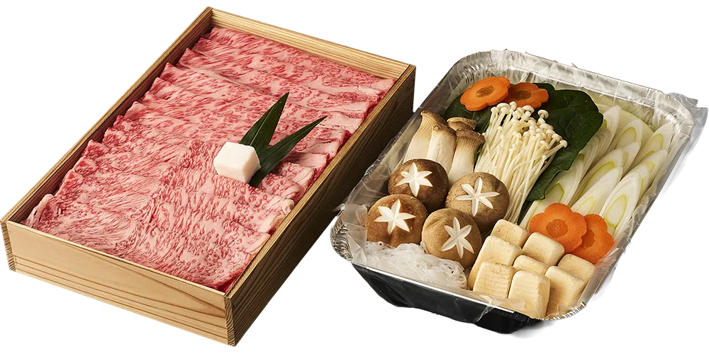 国産黒毛和牛A5ランクすき焼きセット