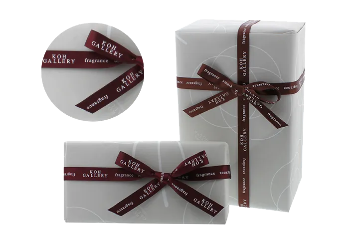 ラッピング包装の見本