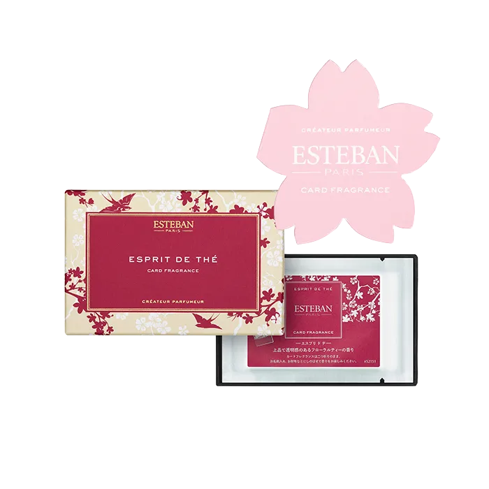 エステバン　エスプリ ド テ　カードフレグランス