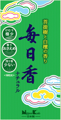 毎日香ナチュラル 菩提樹と白檀の香り