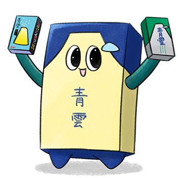 マスコットキャラクター「青雲くん」