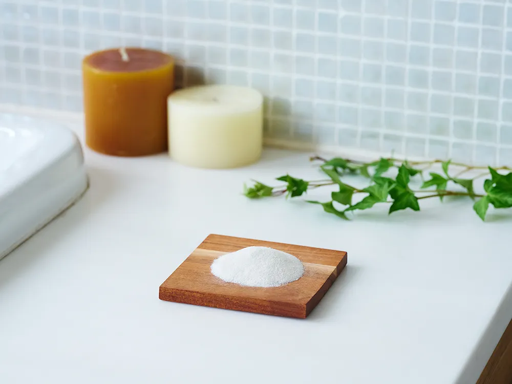 さらっと溶けてふわっと香るパウダータイプ