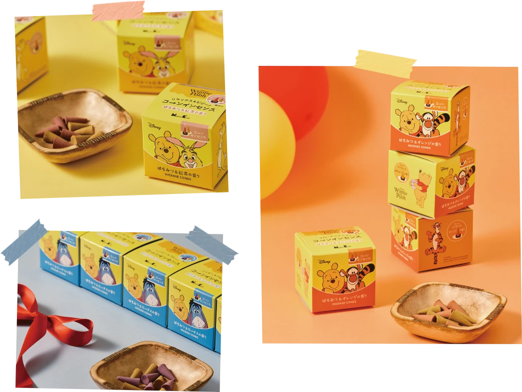 ＜ディズニー＞インセンス コーン／くまのプーさんのパッケージ写真