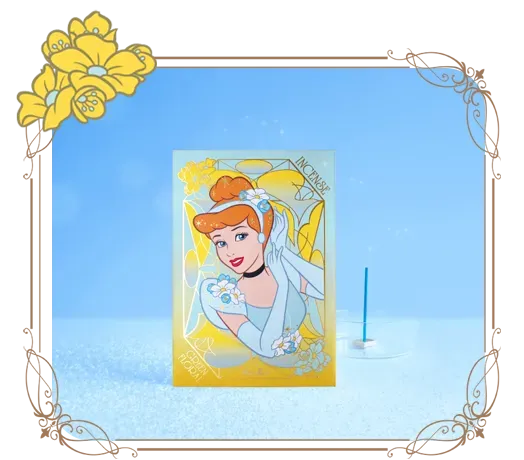 ＜ディズニープリンセス＞　シンデレラ　グリーンフローラル