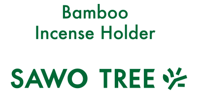 Bamboo Incense Holder SAWO TREE