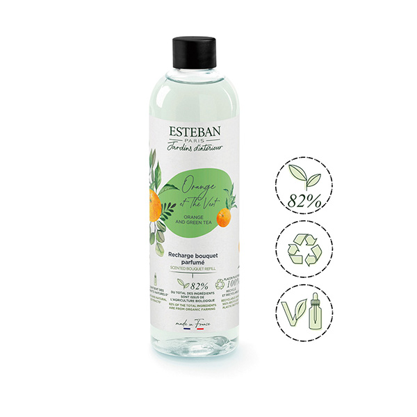 インテリアガーデンナチュール　オレンジ＆グリーンティー　フレグランスリフィル250ml