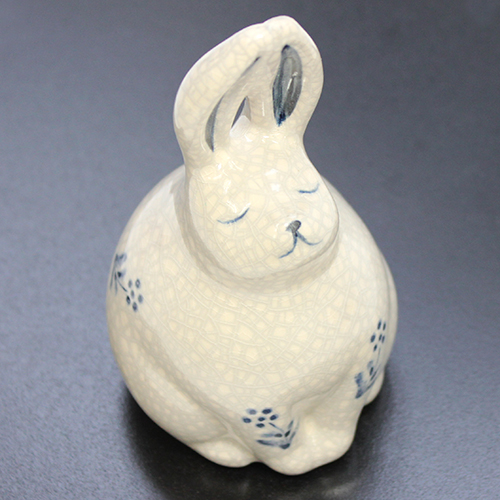 割引購入 香炉 うさぎ 縁起物 黄色 金運 （黄地釉 1号香炉 | 有田焼 深川 お香