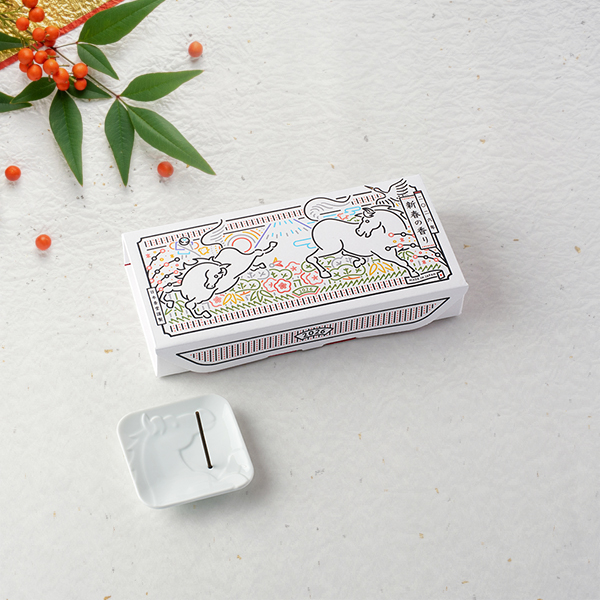 干支香皿&お香セット　午（2026）